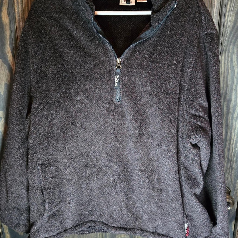 #77- Vintage Woolrich Kodak Polar Fleece Quarter Zip